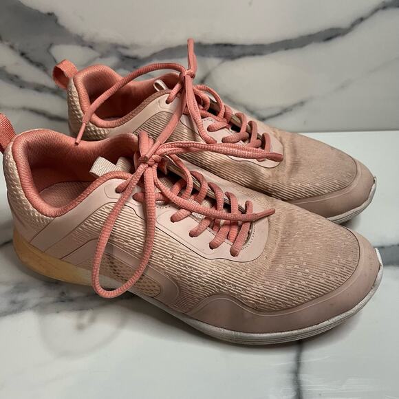 Vionic | Women's Peach Orange Ombre Comfort Leisure Agile JoJo Sneaker Sz 8 - Picture 1 of 7